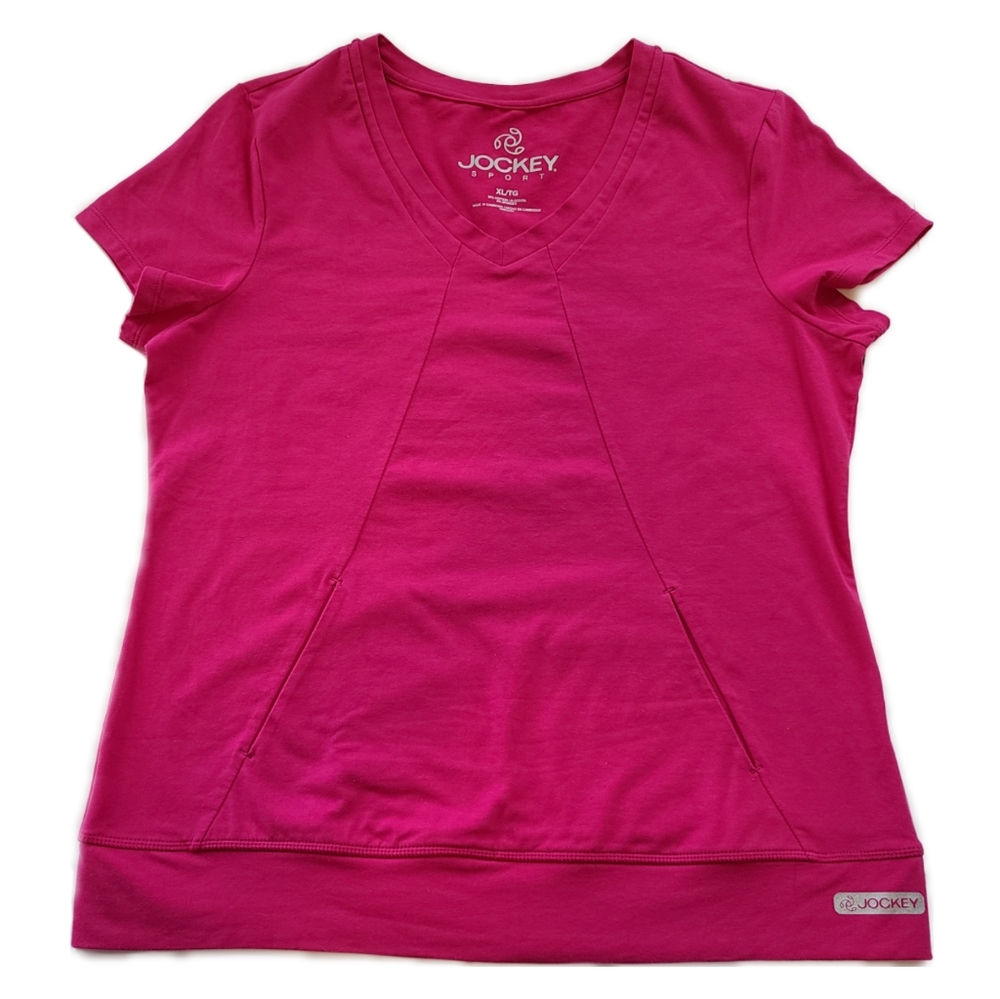 Jockey Top Sport Short Sleeve Size XL